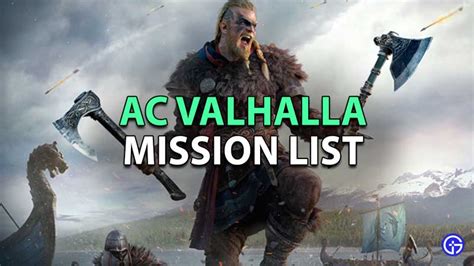 ac valhalla missions in order|ac valhalla best order to pledge.